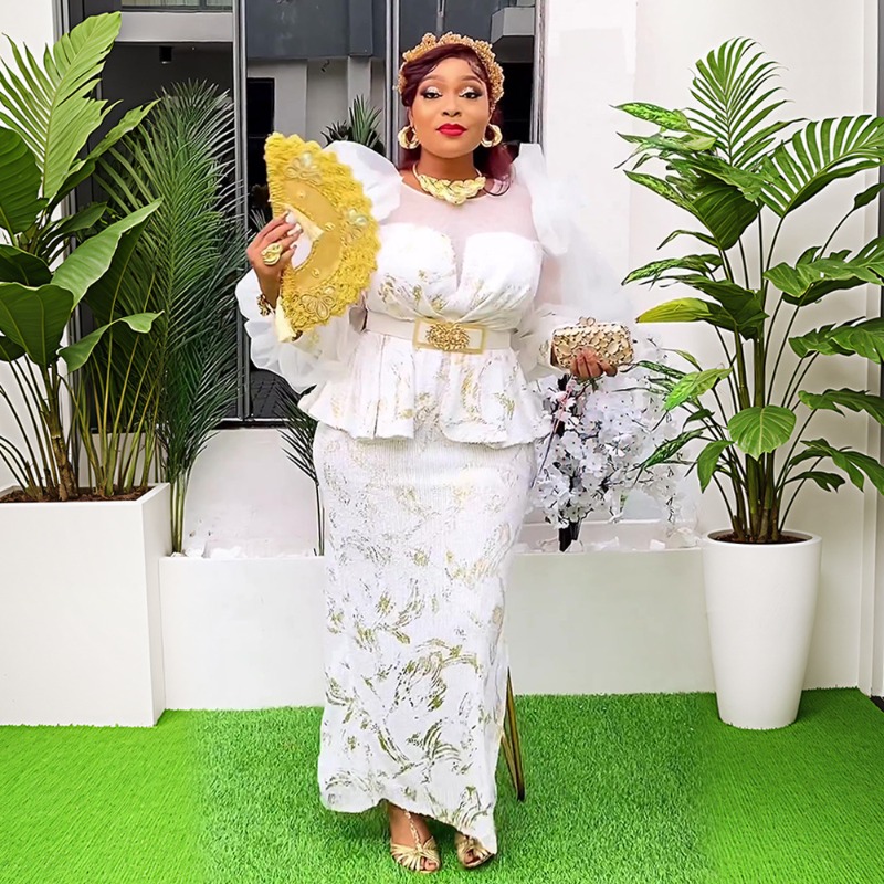 Women'S Formal Wear For Wedding - 2025 nuevo vestido de fiesta africano