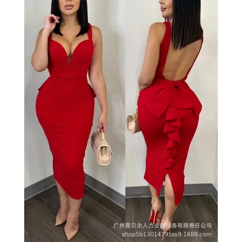 Women Formal Wear Zara - Nuevo vestido de retazos con volantes