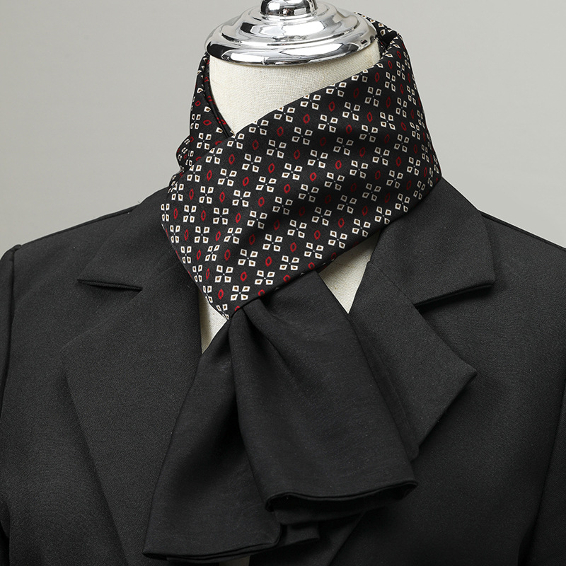 Scarf Silk Neck - Bufanda para hombre, bufanda de seda
