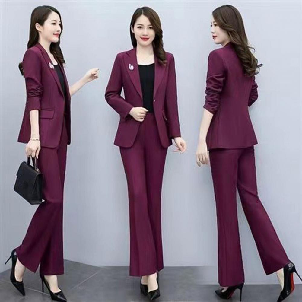 Women Formal Wear Pants - Conjunto de 2 Piezas para Mujer,