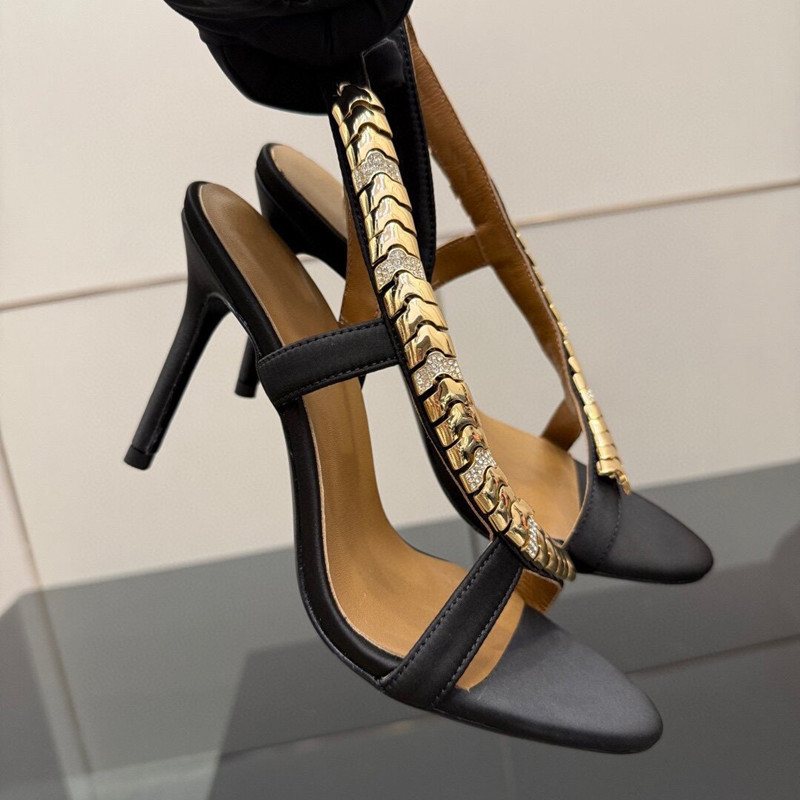 Sandalias de gladiador de saté - Women'S Formal Wear For Wedding reseña y precio