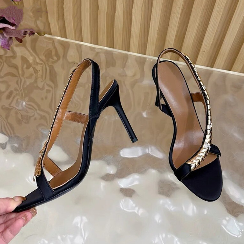 Sandalias de gladiador de saté - Women'S Formal Wear For Wedding reseña y precio