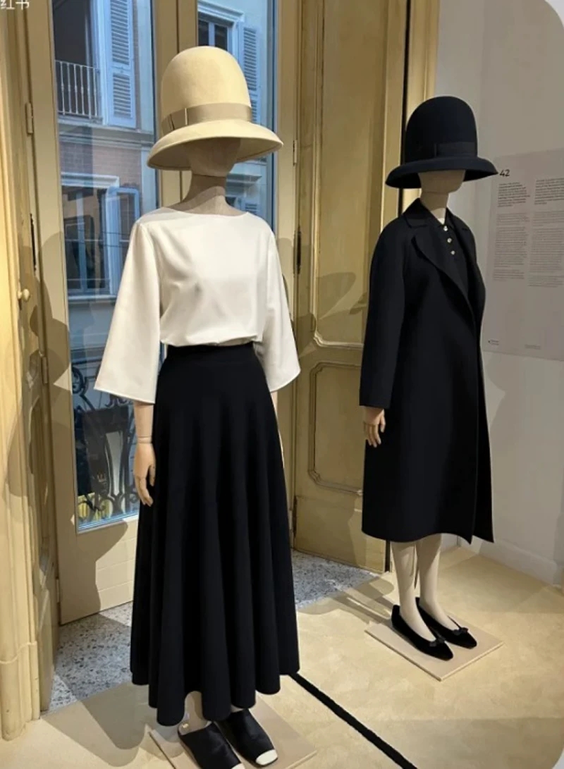 Nueva Falda Larga de Punto Azu - Women'S Formal Day Wear reseña y precio