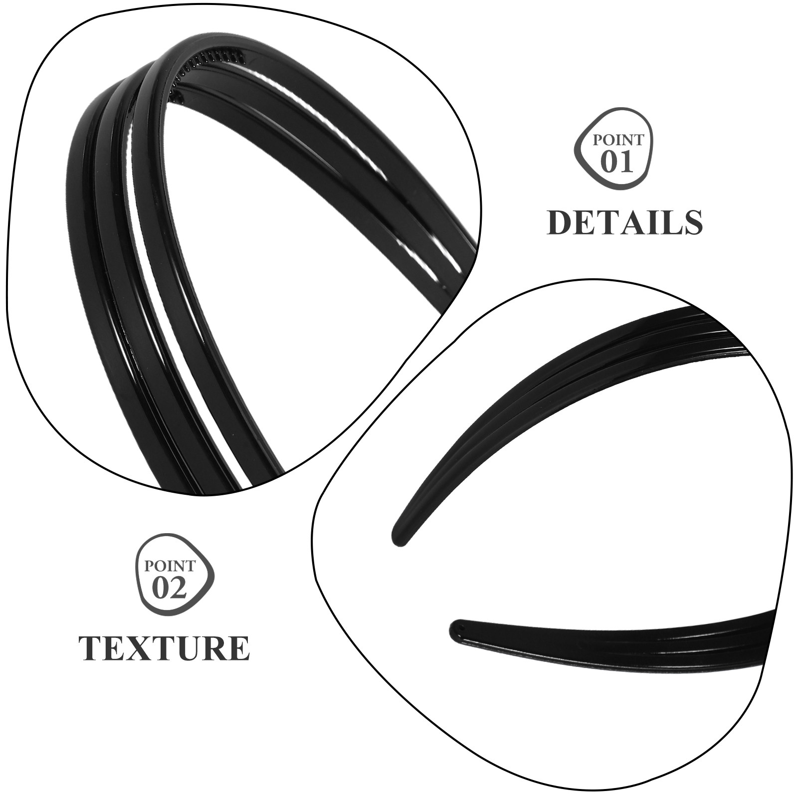 Diadema Hueca de Tres Capas co - Women'S Formal Day Wear reseña y precio