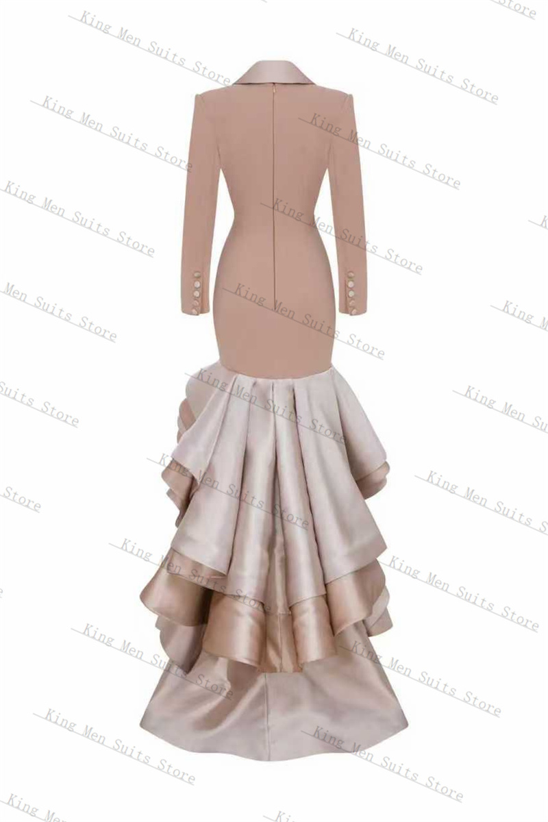 Trajes color champán para muje - Women'S Formal Wear Tuxedo reseña y precio