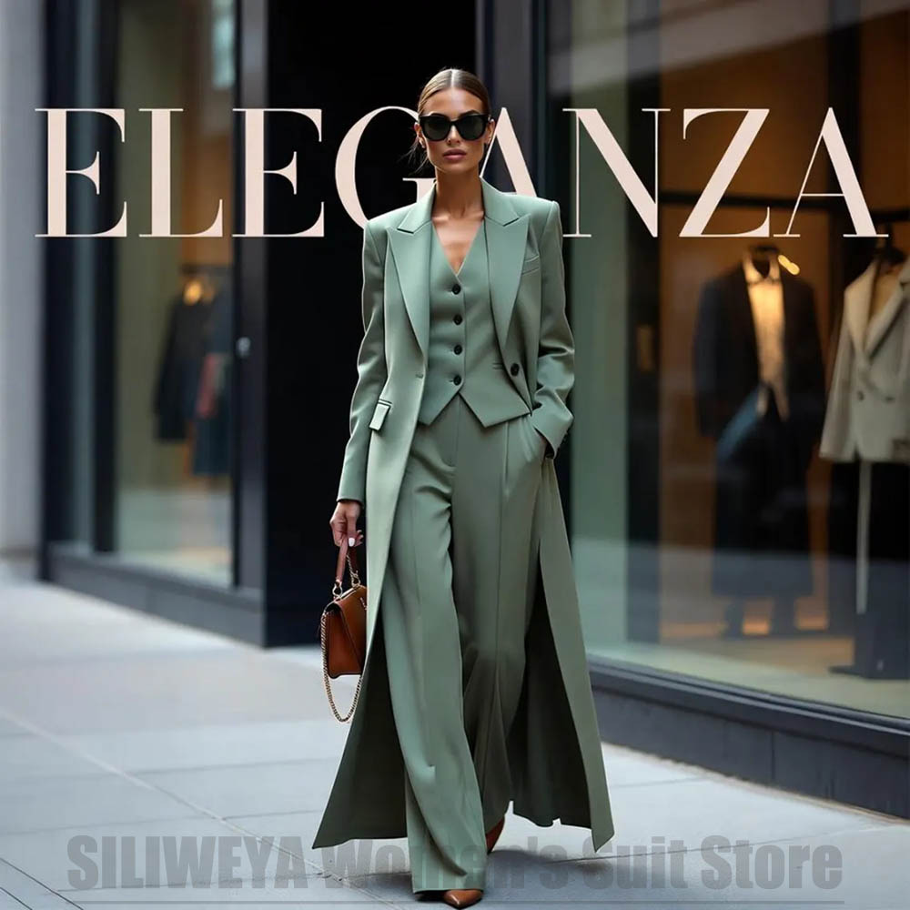 Elegante Conjunto de Traje de  - Women Formal Wear Vest reseña y precio