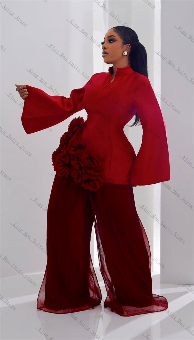 Conjunto de traje Borgoña para - Women'S Formal Wear Tuxedo reseña y precio