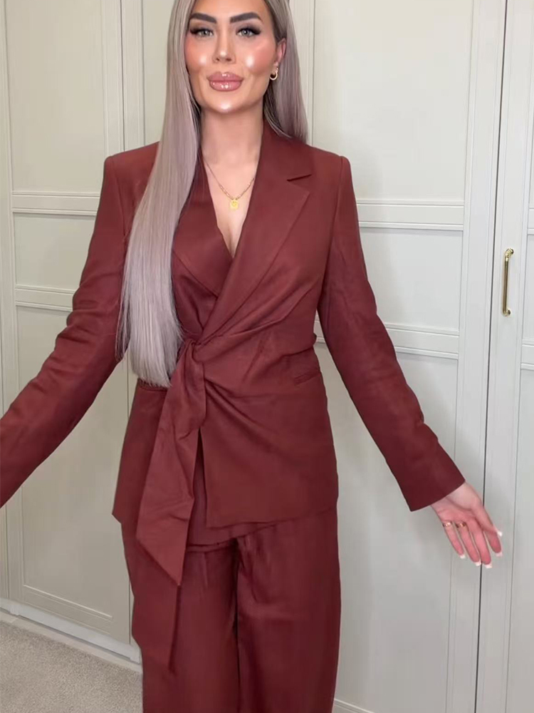 Traje de Blazer y Pantalón par - Women Formal Wear Pants reseña y precio