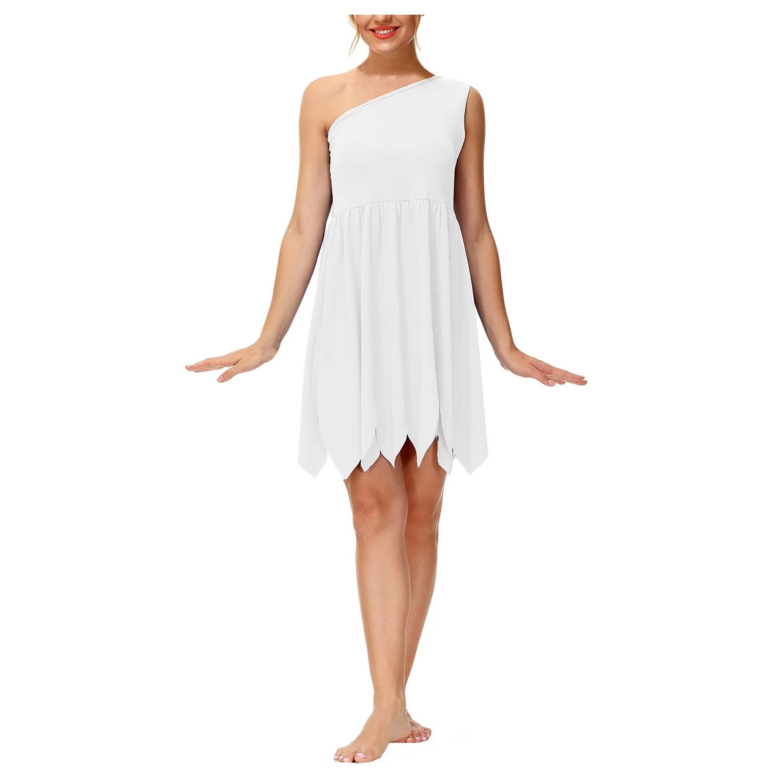 Disfraz de Wilma Flintstone pa - Shift Dress Sleeveless reseña y precio