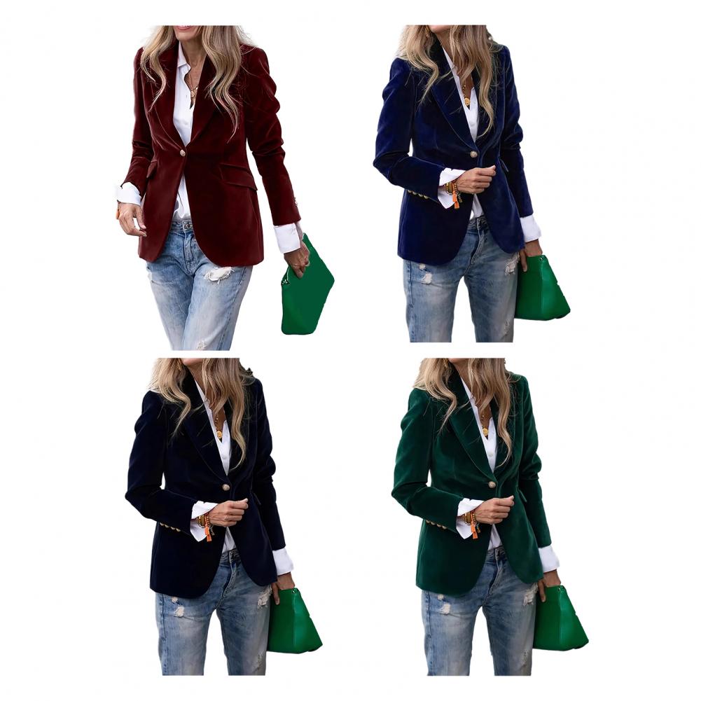 Blazer de terciopelo de talla  - Women'S Formal Wear Tuxedo reseña y precio