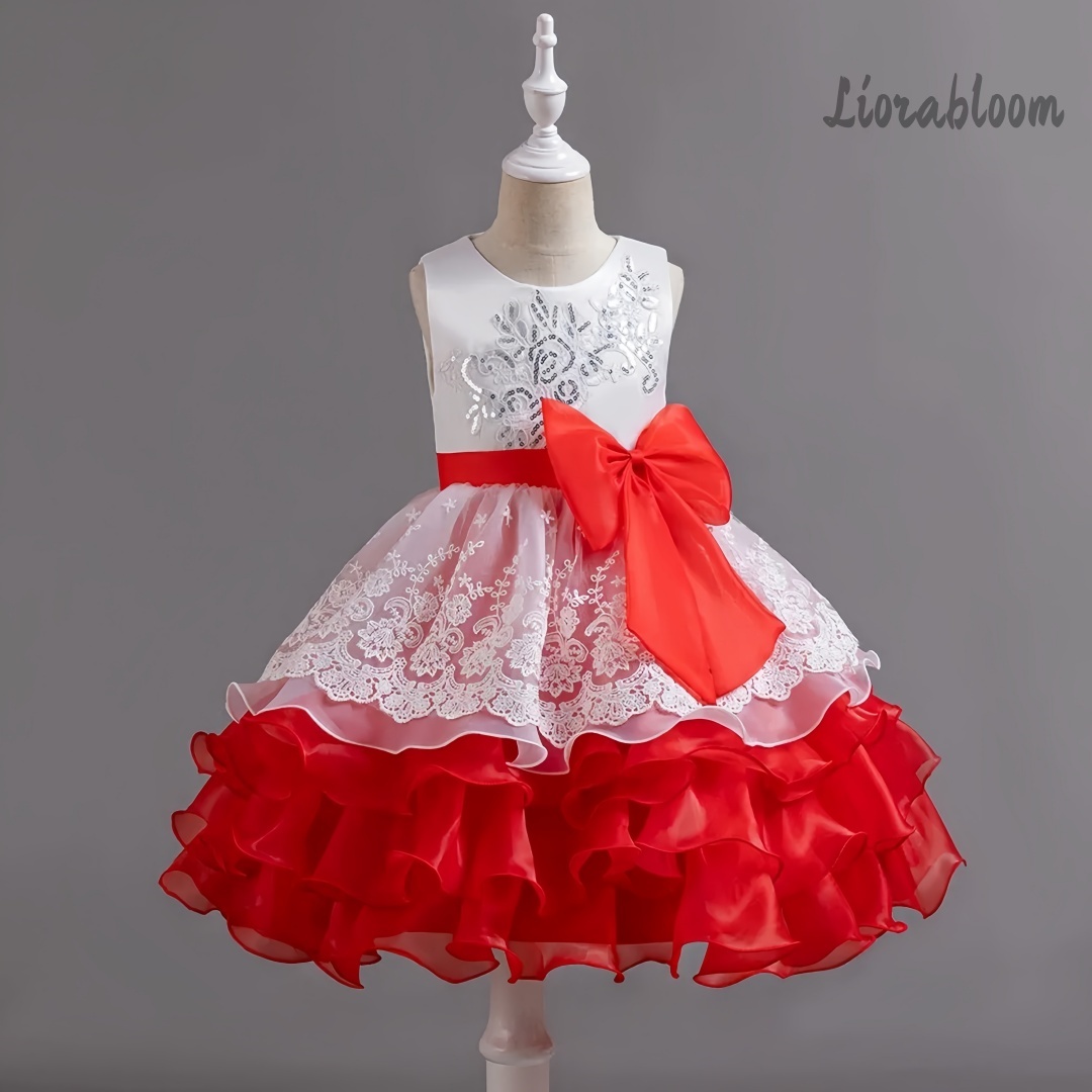 Vestido de Niña con Lazo Grand - Woman Formal Wear reseña y precio