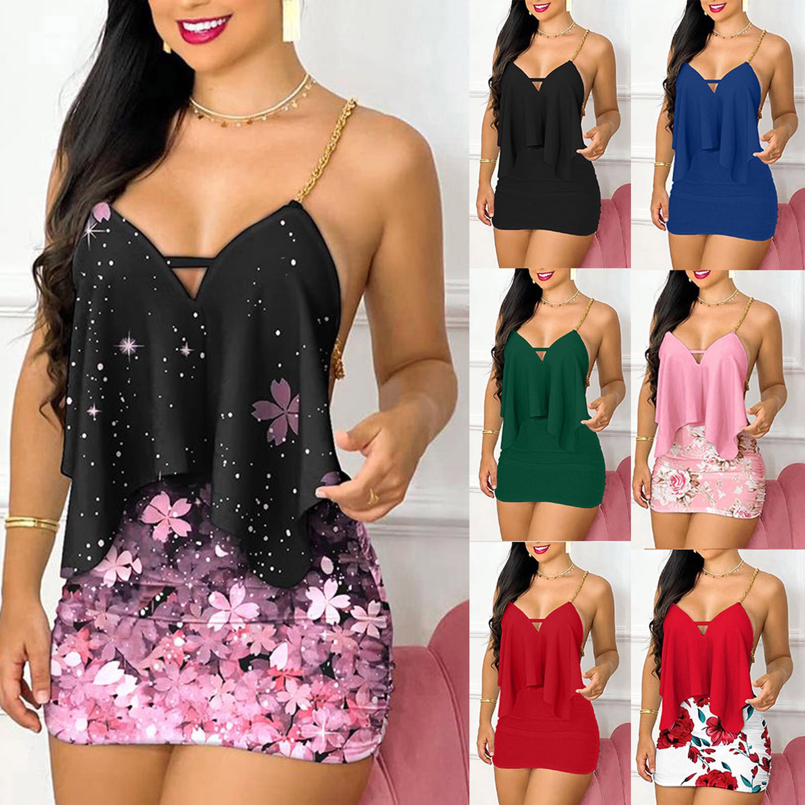 Vestidos para mujer, moda de v - Shift Dress Sleeveless reseña y precio