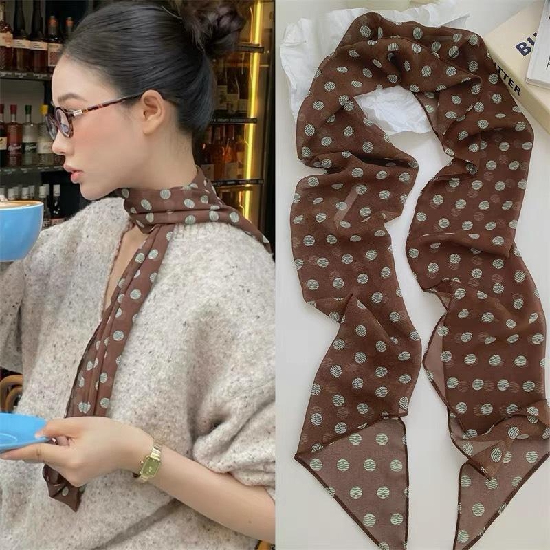 Pañuelo de seda con estampado  - Scarf Silk Neck reseña y precio
