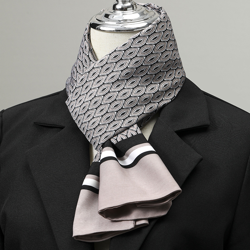 Bufanda para hombre, bufanda d - Scarf Silk Neck reseña y precio