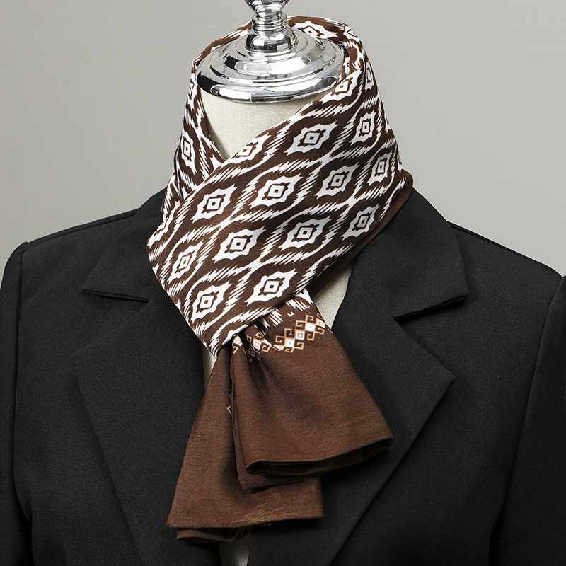 Bufanda para hombre, bufanda d - Scarf Silk Neck reseña y precio