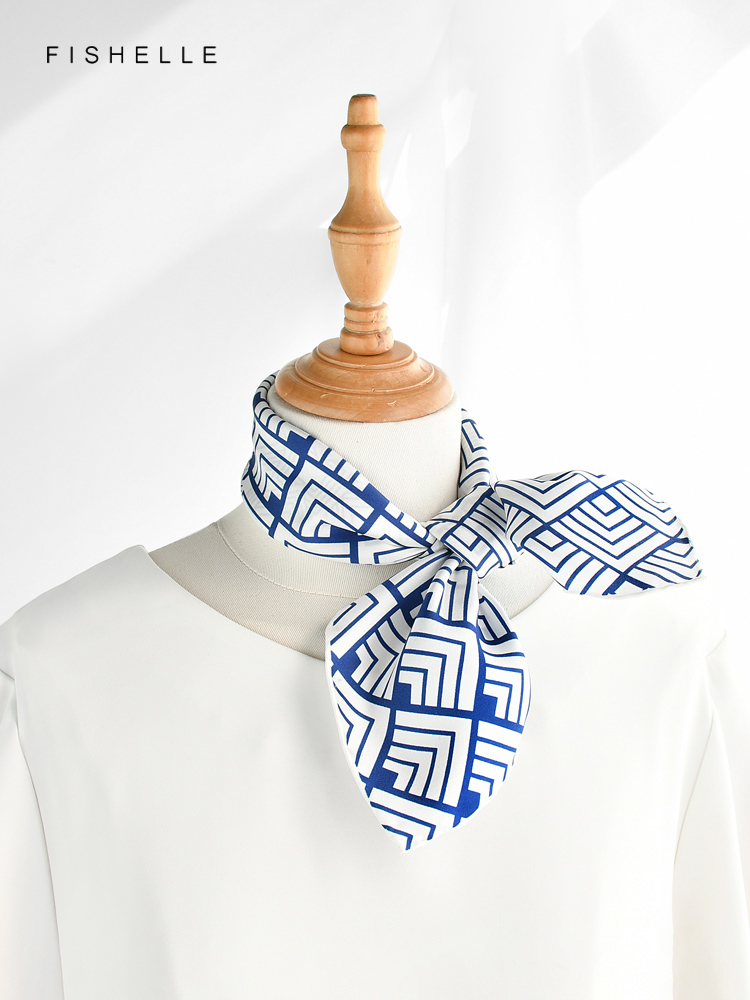 Bufanda de sarga de seda autén - Scarf Silk Neck reseña y precio