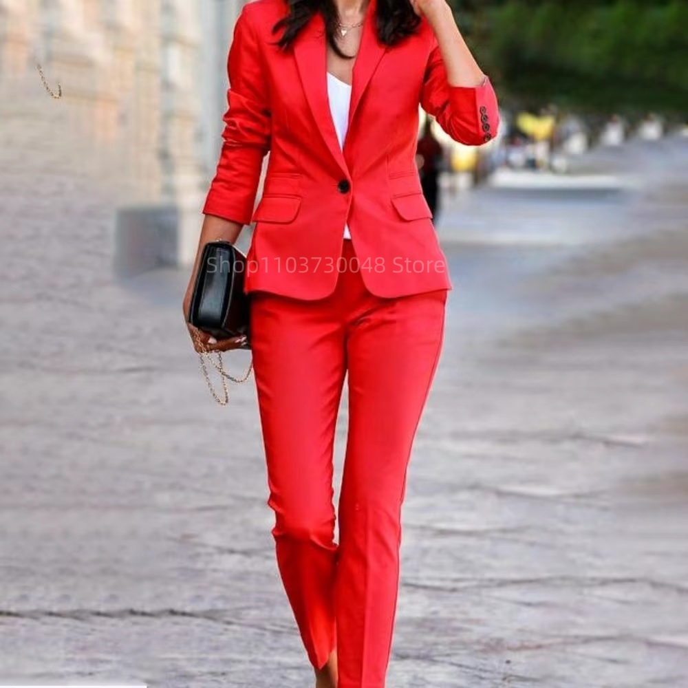 Traje de Blazer y Pantalón par - Woman Formal Wear reseña y precio