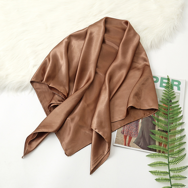 Pañuelo Hijab de colores sólid - Scarf Silk Neck reseña y precio